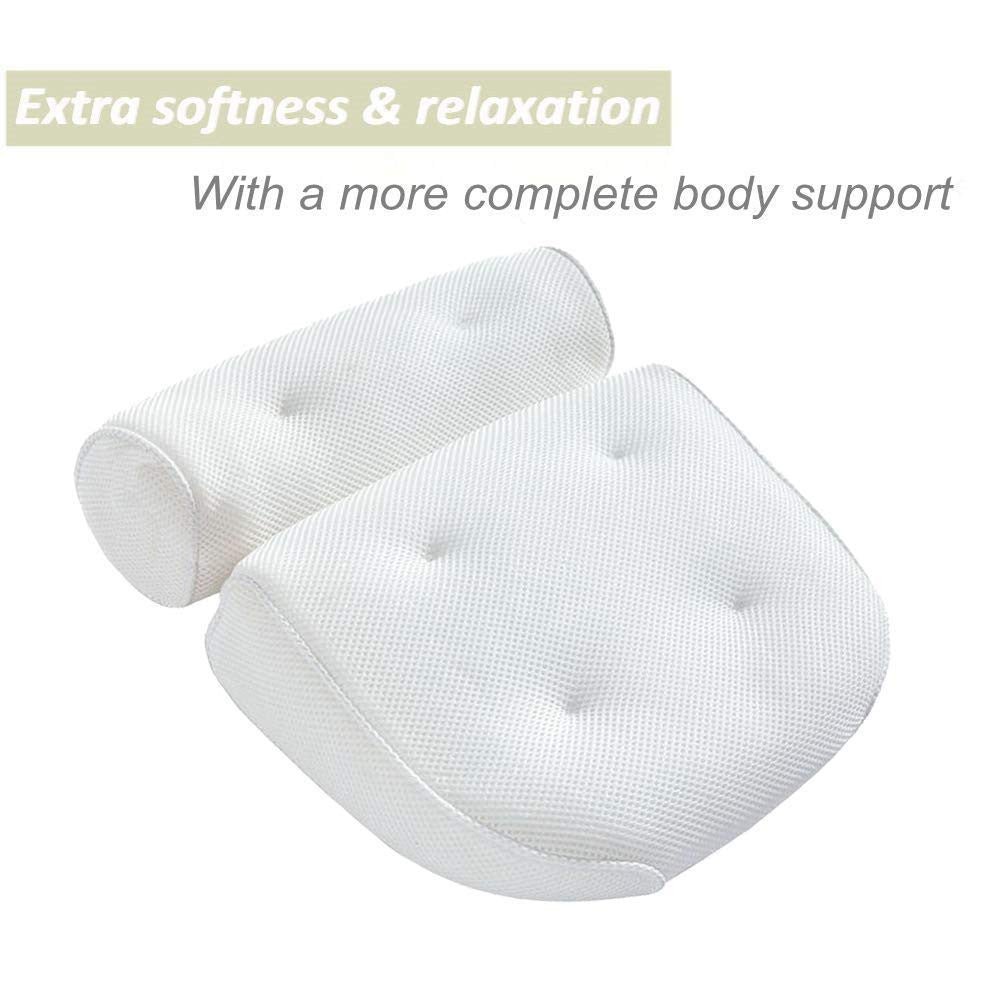 UrbanVibe™ AquaRelax Bath Rest Pillow