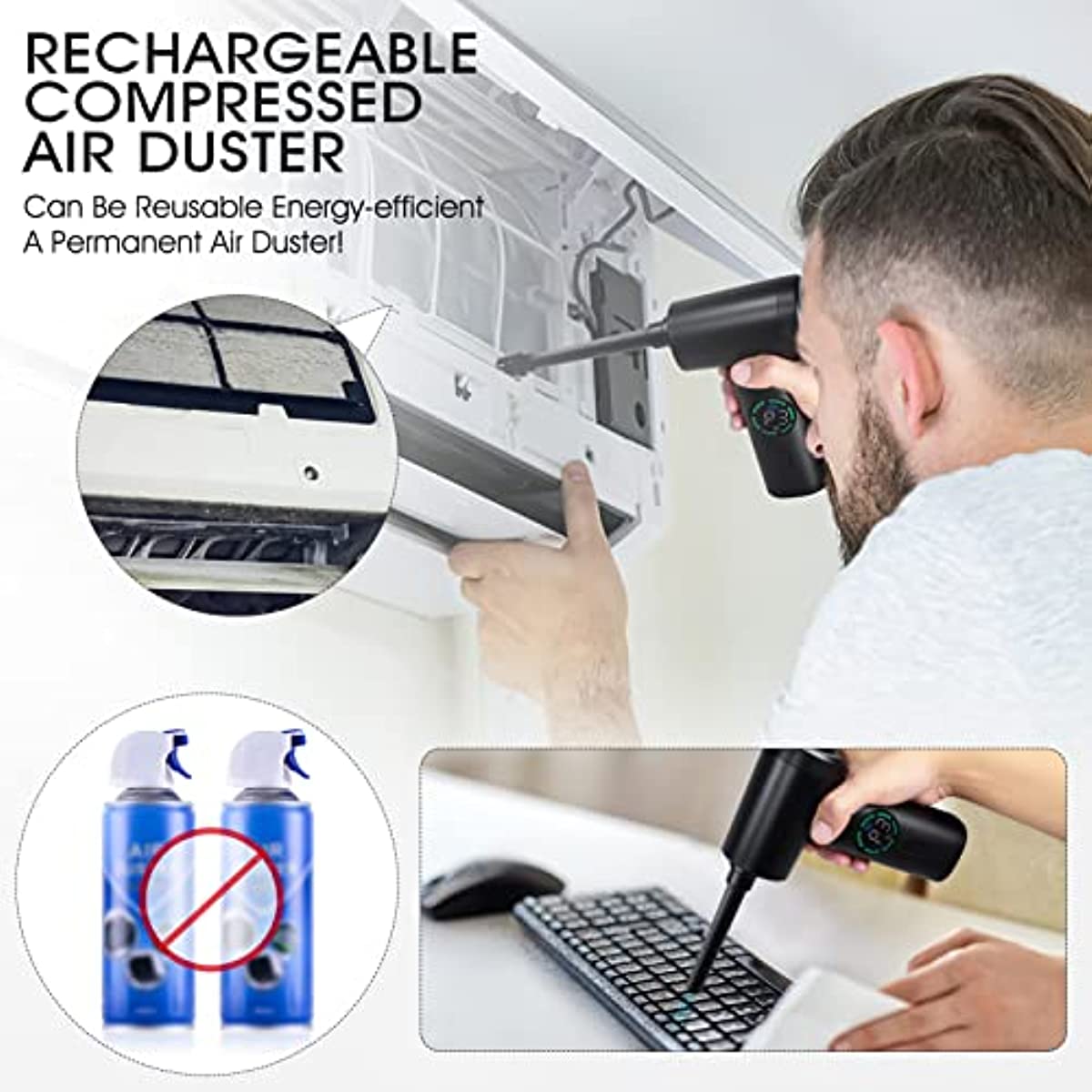 UrbanVibe™ Portable Air Duster