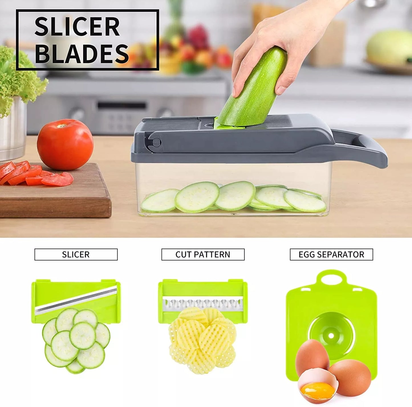 UrbanVibe™ 14-In-1 Multifunctional Vegetable Chopper