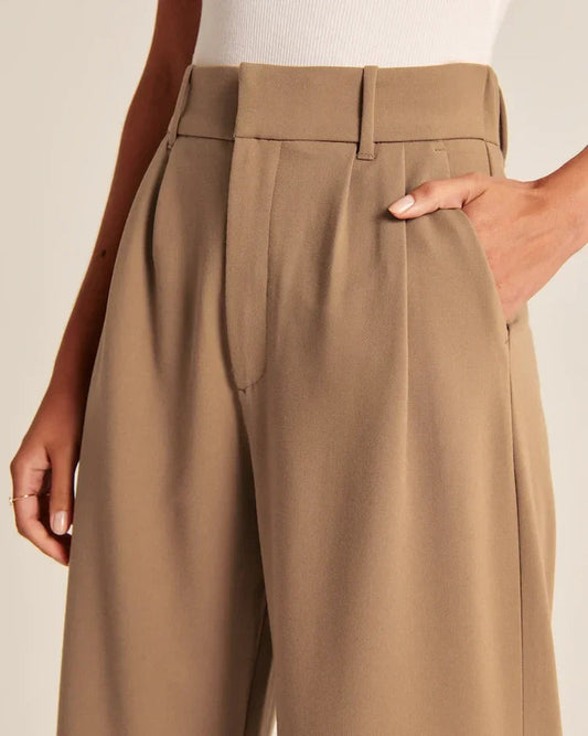 UrbanVibe™ Tailored Wide Leg Pants