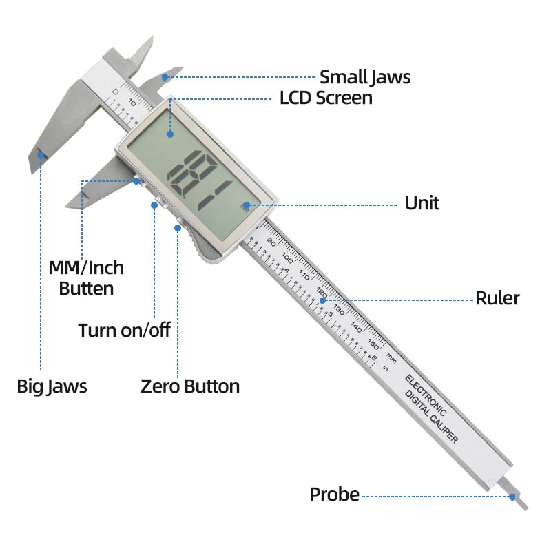 UrbanVibe™ Digital Caliper