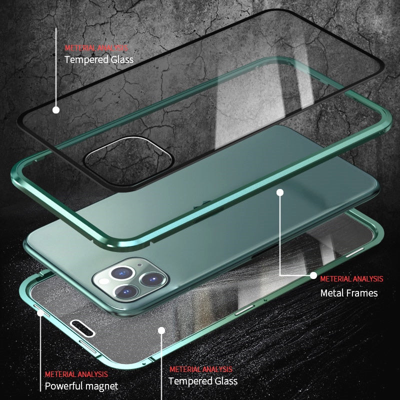 Urbanvibe™ Privacy Tempered Glass Case