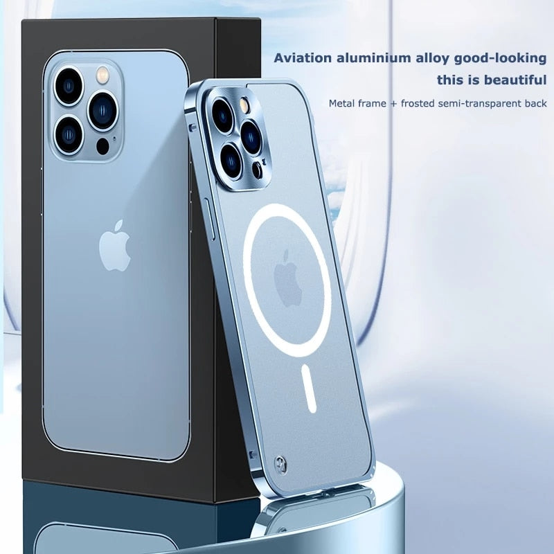 UrbanVibe™ Metal Magnetic iPhone Case️️️️️