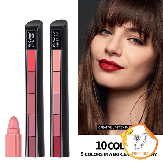 UrbanVibe™ 5-in-1 Matte Lipstick