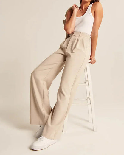 UrbanVibe™ Tailored Wide Leg Pants